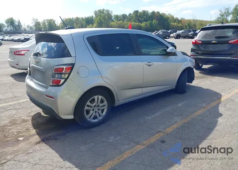 2020 Chevrolet Sonic Fwd 1Fl 5-Door из США, поврежденный, VIN 1G1JG6SB8L4127649